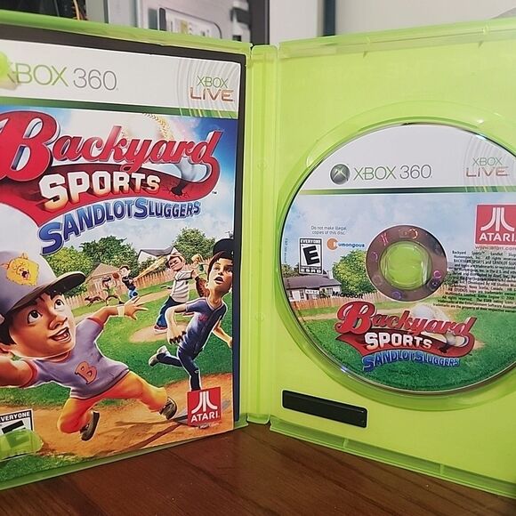 Backyard Sports: Sandlot Sluggers (Xbox 360, 2010) Complete Tested Working - Picture 4 of 4